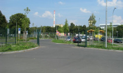 Parkoviště před stadionem FC Viktoria Plzeň